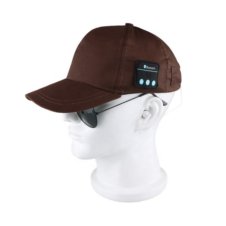 Wireless Headphone Music Sport Cap Smart Baseball Hat with Hands-free Mic Earphone Sun Cap