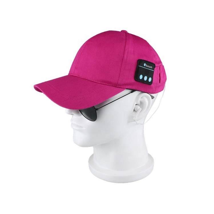 Wireless Headphone Music Sport Cap Smart Baseball Hat with Hands-free Mic Earphone Sun Cap