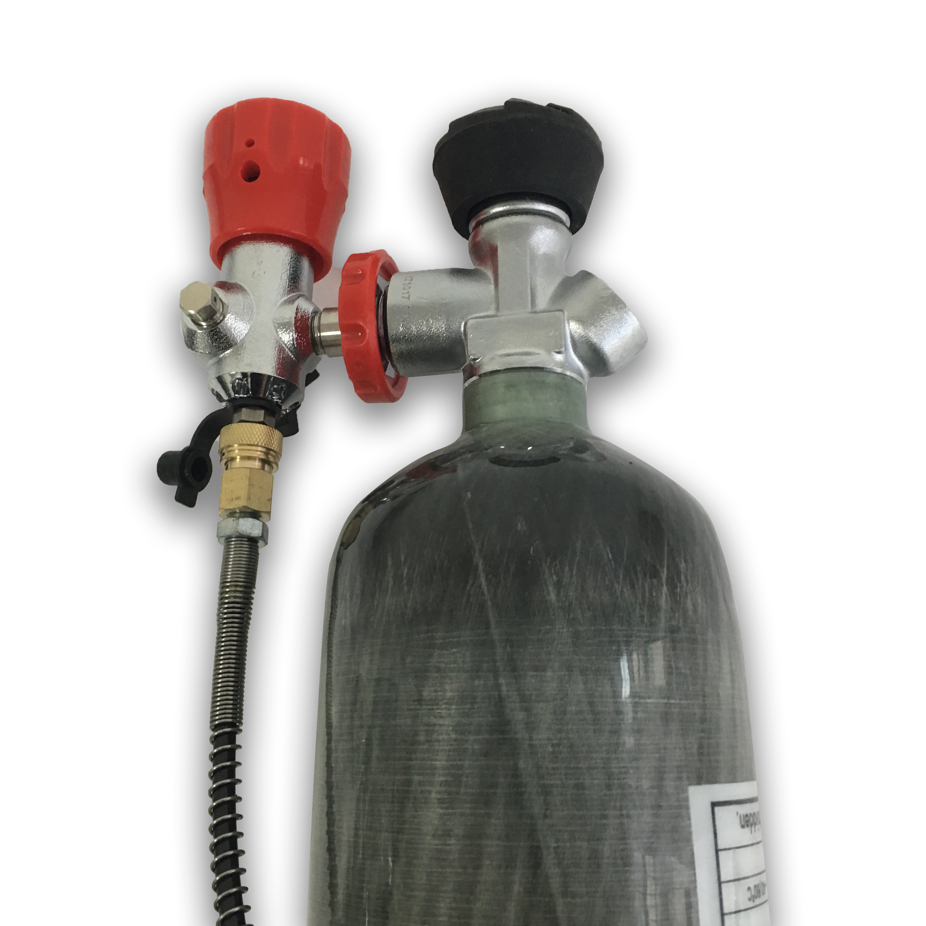 Acecare 4500psi 3L CE Compressed Air Carbon Fiber PCP Tank with Filling Station and Valve