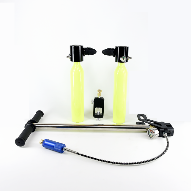 Mini Scuba Oxygen Air Tanks with Pump for Snorkeling Underwater Breathing Device Small Scuba Diving Regulator Cylinder Equipment