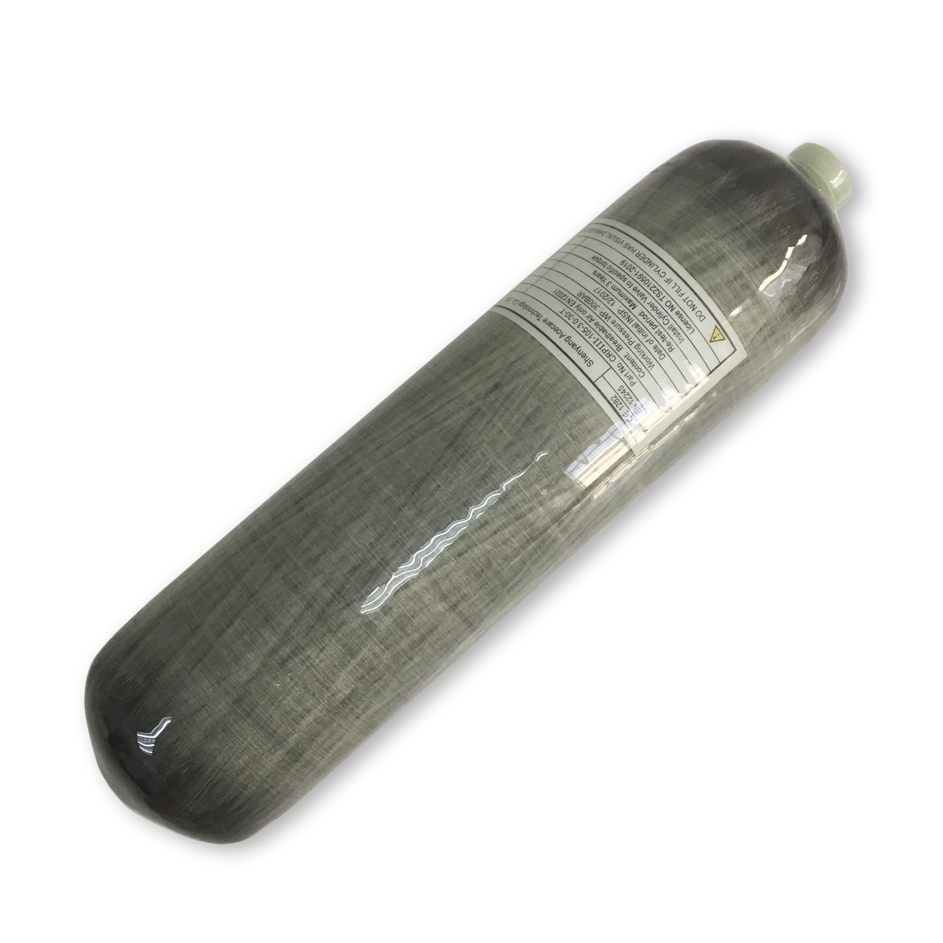 Carbon Fiber Composite Gas Cylinder 30Mpa 3.0L Composite tank small oxygen cylinder