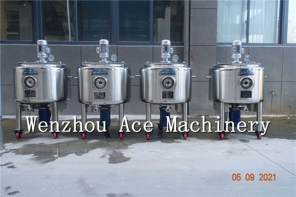 Automatic Vacuum Emulsifying Mixer Lipstick Mixing Cosmetic Cream Making Machine