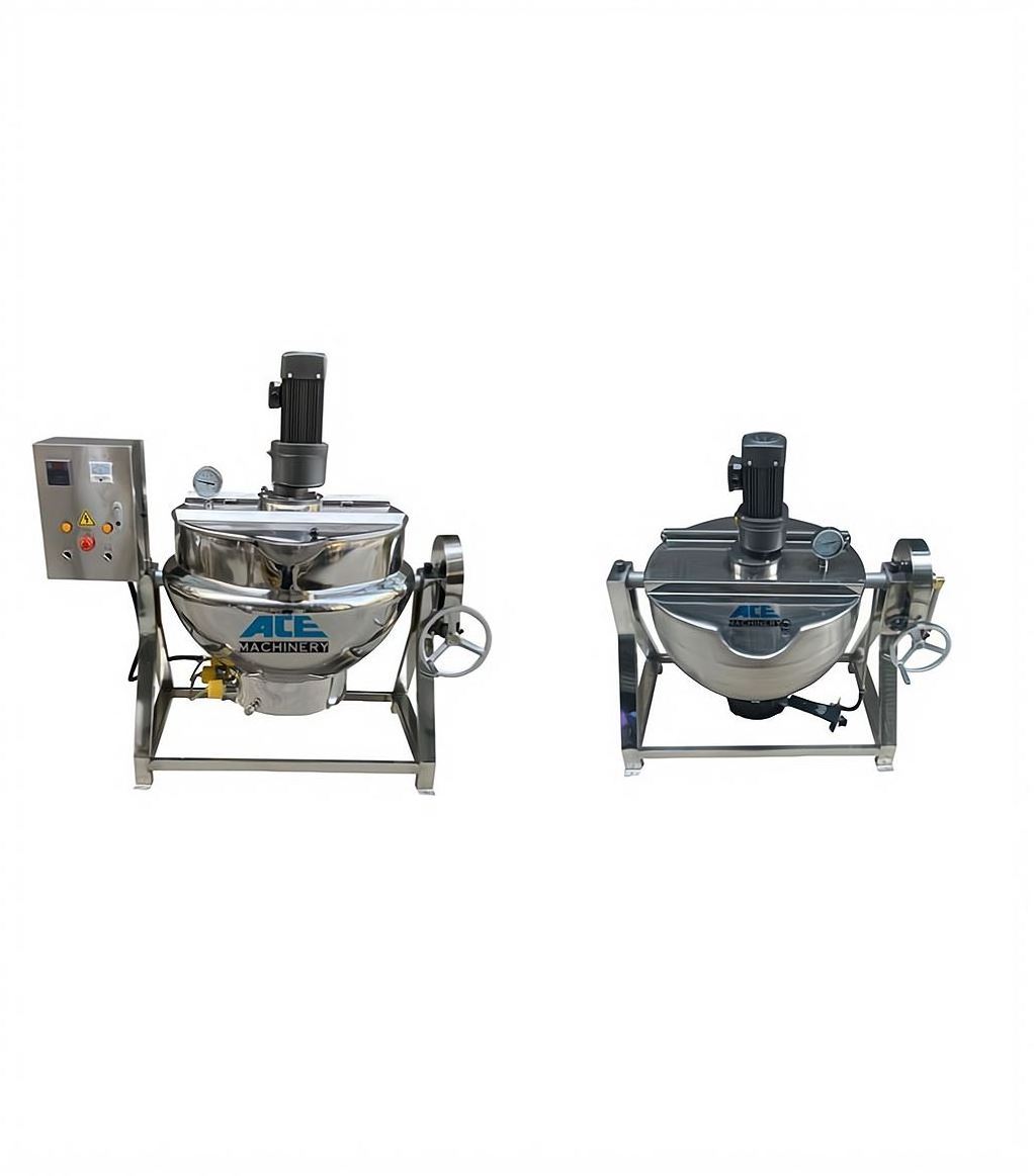 Multi Electric Jacketed Kettle With High Pressure Canner Stirrer