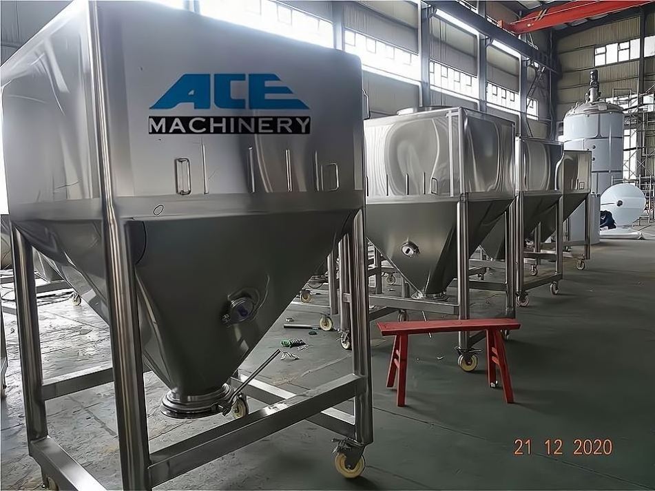 Stainless Steel Ibc With 200L 500 600L 1000L 1200L 2000L Gallon Heating Barrel Container Fluid Cleaning Empty For Powder