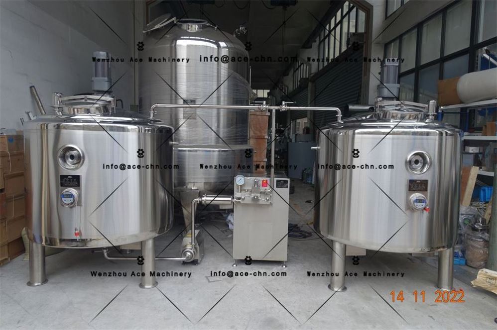 Goat Milk Fermentation Yoghurt Plant Yogurt Production Line Dairy Milk Process Machine