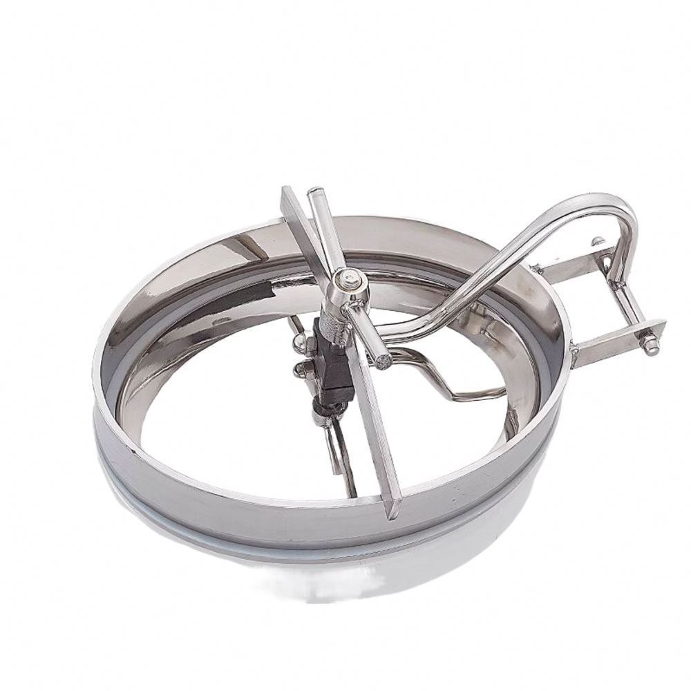 Ace Sanitary Stainless Steel Vacuum Pressure Round Oval Elliptical Square Sight Glass Side Rectangular Hatch Tank Manway