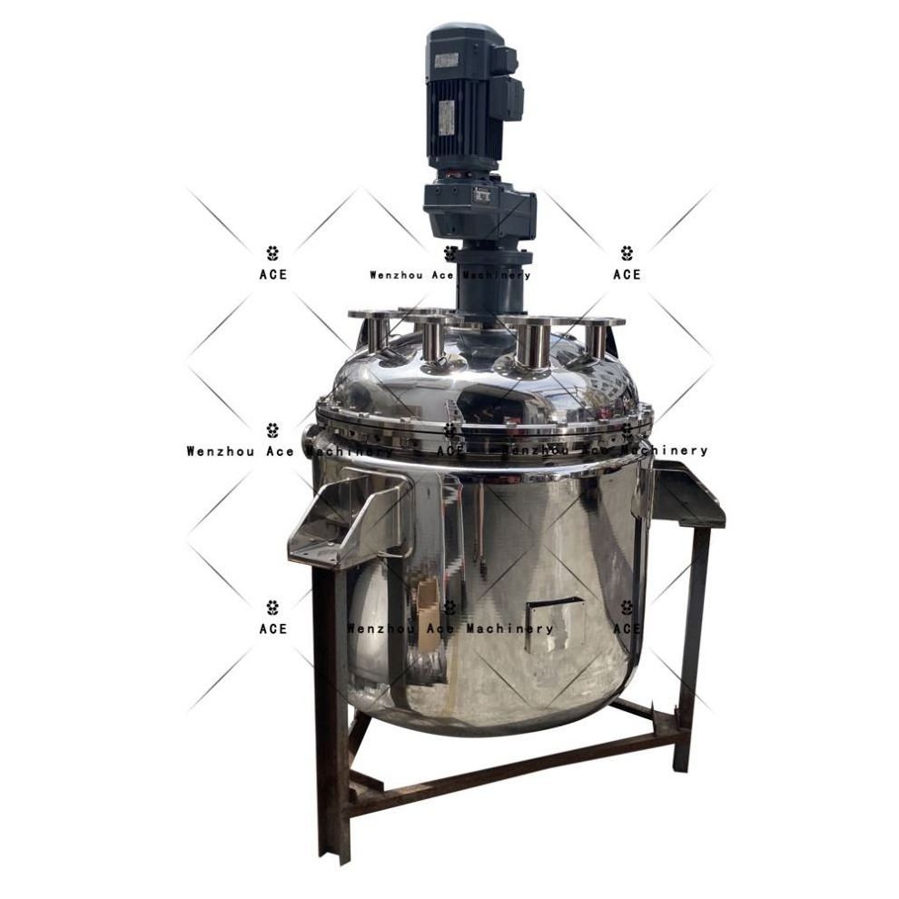 300L Hand Wash Bleach Mixing Tank Detergent Shampoo Sanitizer Bath Gel Making Machine Dishwashing Liquid Soap Mixer