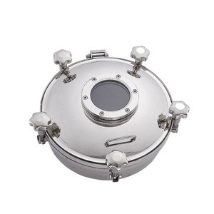 Ace Stainless Steel Ss304 Ss316l Tank Sanitary Elliptical Manhole Inward Yac-B Oval Pressure Manway