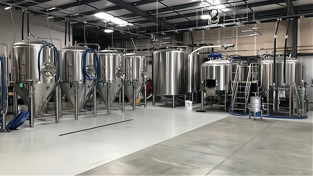 Automation 500L Beer Processing Small Brewery Equipment Brew House