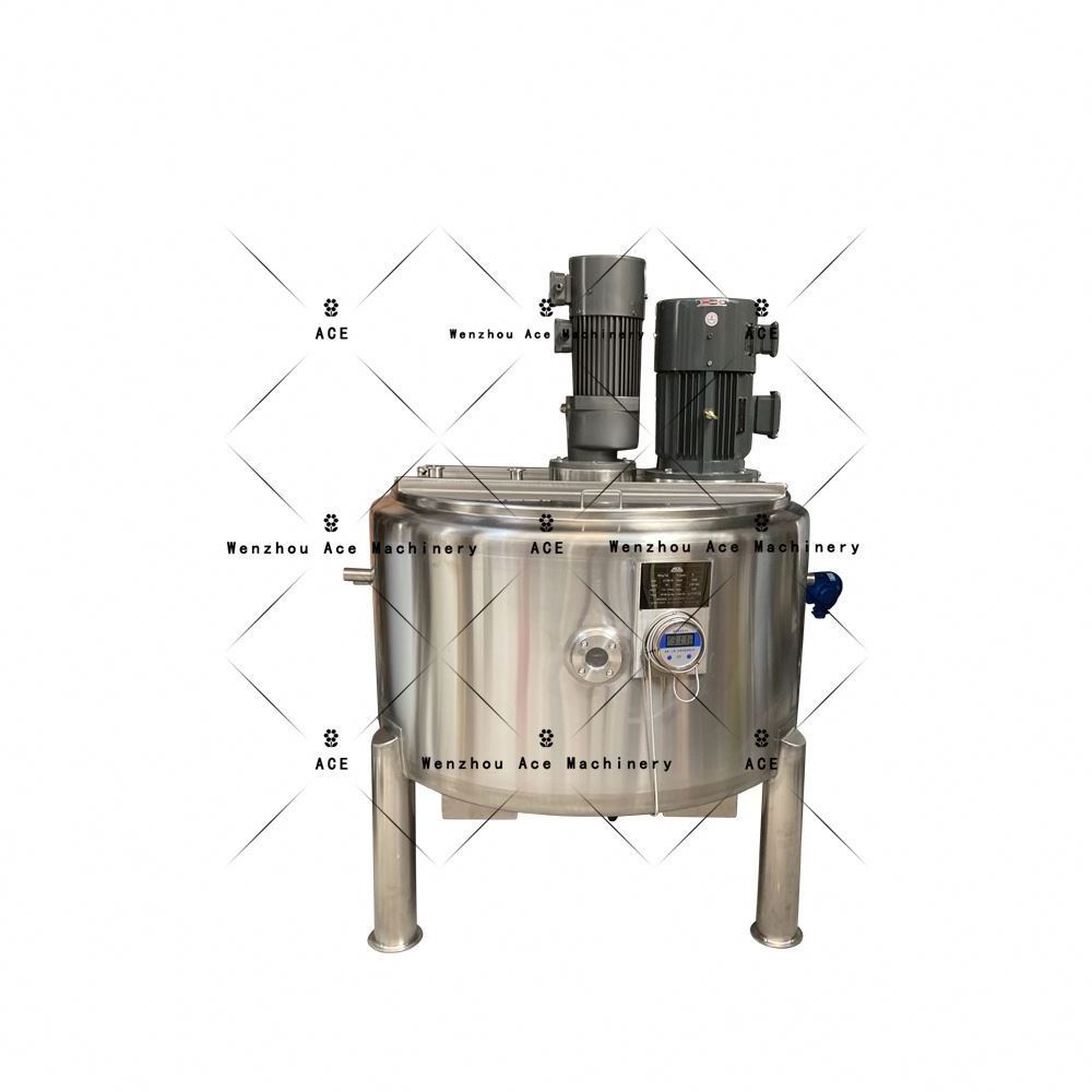 300L Hand Wash Bleach Mixing Tank Detergent Shampoo Sanitizer Bath Gel Making Machine Dishwashing Liquid Soap Mixer