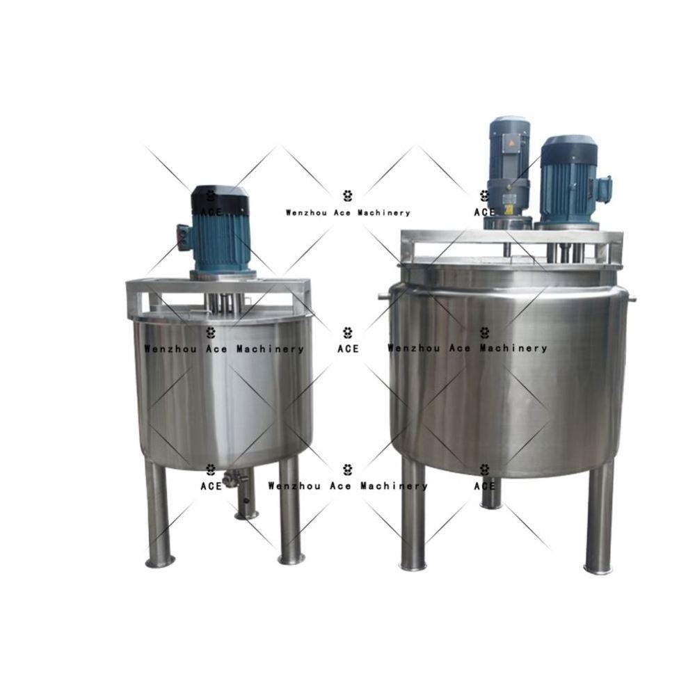 2000-5000L Liquid Soap Shampoo Mixer Dishwashing Hand Wash Liquid Soap Detergents Making Machines