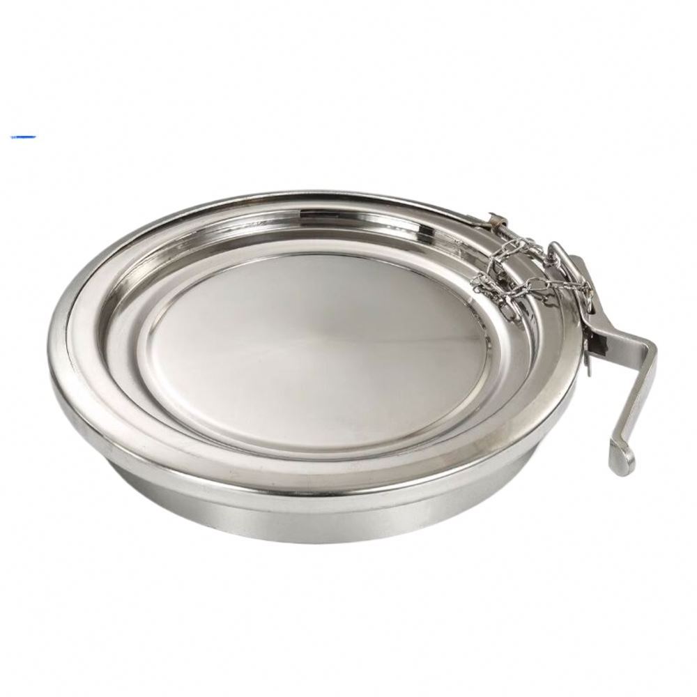 Ace Stainless Steel 304 Pressure Vessel Round Type Sanitary Manhole Cover