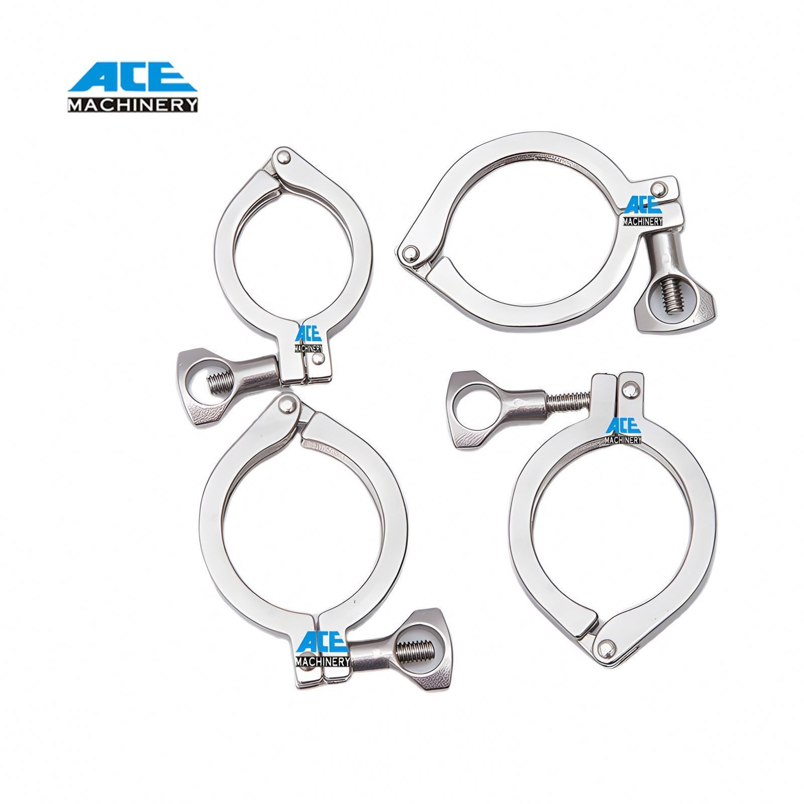 3A Sanitary Ferrule End Joint Couplings Stainless Steel Hose Adaptor