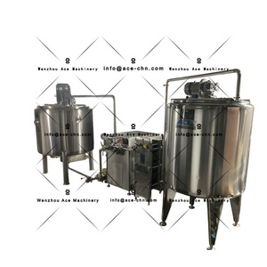 Goat Milk Fermentation Yoghurt Plant Yogurt Production Line Dairy Milk Process Machine