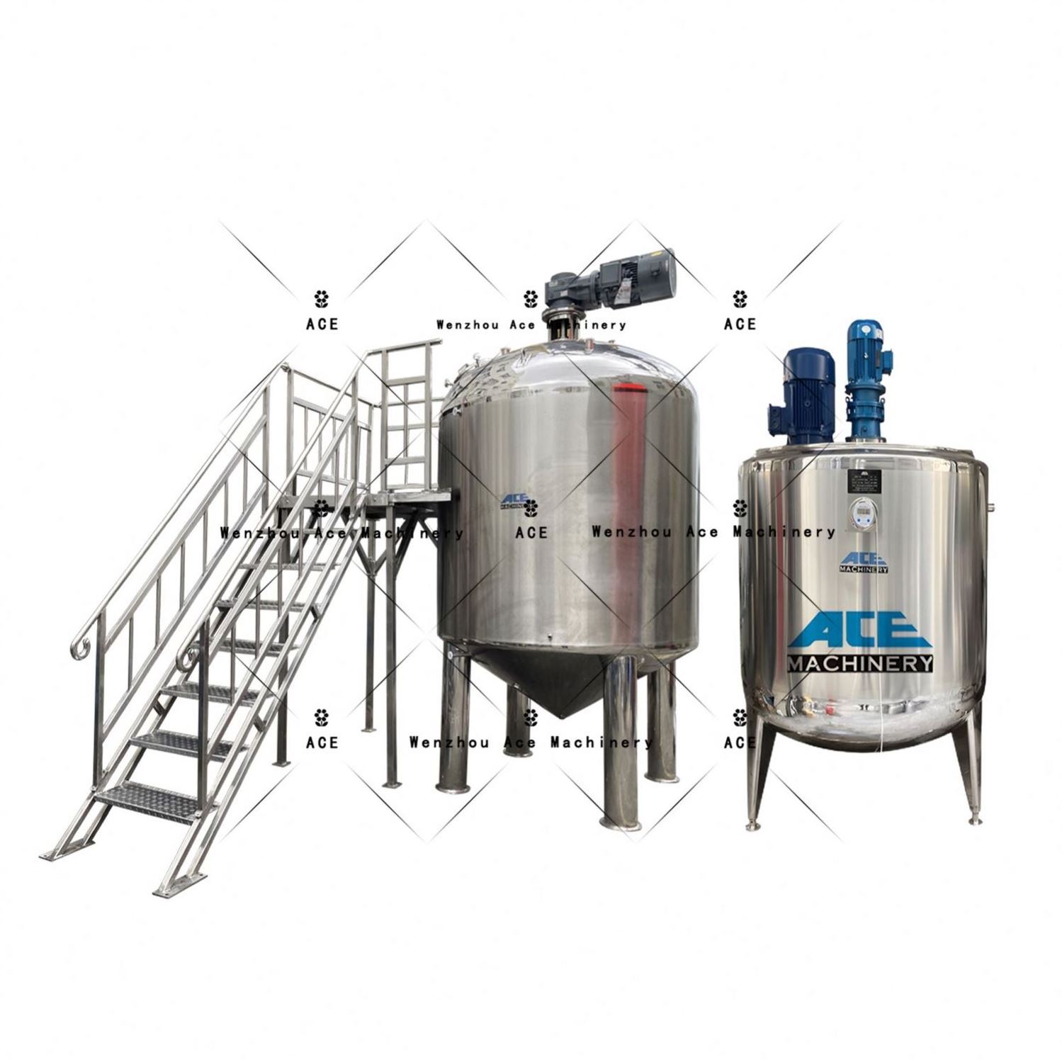 300L Hand Wash Bleach Mixing Tank Detergent Shampoo Sanitizer Bath Gel Making Machine Dishwashing Liquid Soap Mixer