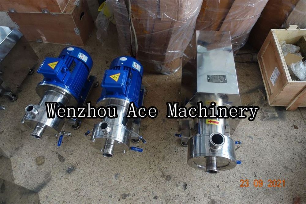 Ace 3 Stage Rotor Stator In Line Pump High Shear Emulsifier Mixer ...