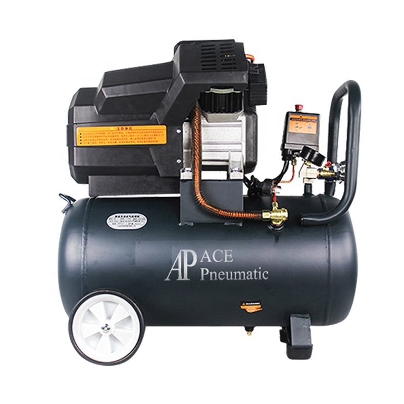 ACE 2hp-5hp 50l 50 Litre Portable Silent Piston Air Compressor For Air Guns And Spray Guns