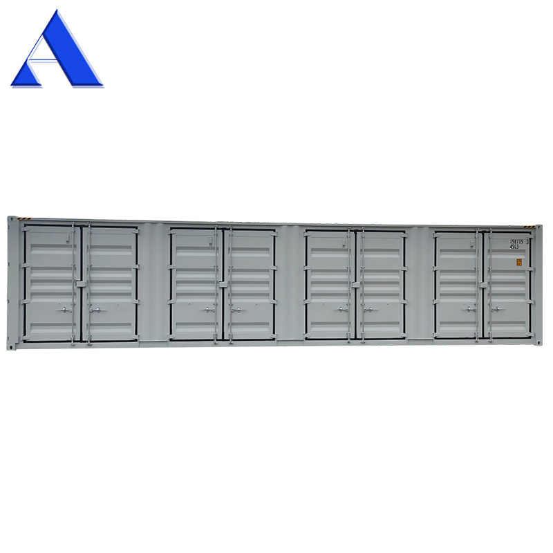 Multi Side Door Open Portable Storage Units 40 foot 40 ft 40ft 4 Door HC Side Opening Shipping Containers