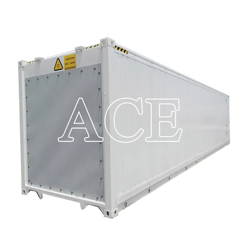 Refrigerated Reefer 40ft Insulated T-Bar Aluminum Floor Shipping Container Insulation