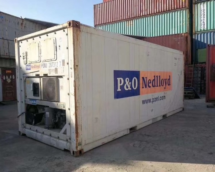 Minus 18 Degree USED Refrigerated Freezer 20 ft Second Hand Reefer Container Used 20ft for Sale in dubai