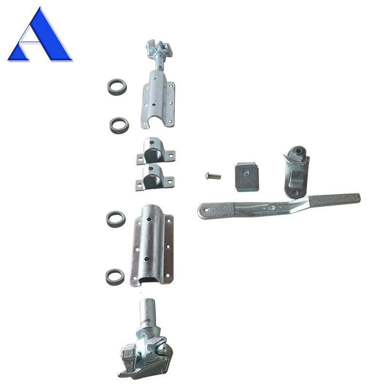 Galvanized ISO Forged or Flat Handle Gear Locking Parts Shipping Container Door Lock Set