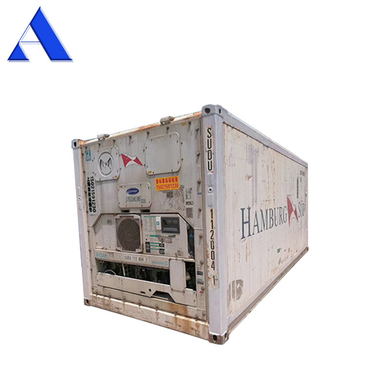 Second Hand 20 Feet Length Used Refrigerated Freezer 20ft 20 ft Reefer Containers for sale in dubai