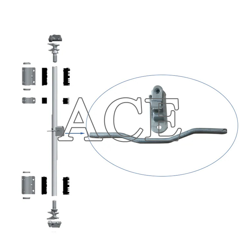 Door Gear Locking Bar Parts and Accessories ISO Marine Shipping Container Door Lock Security for Sale