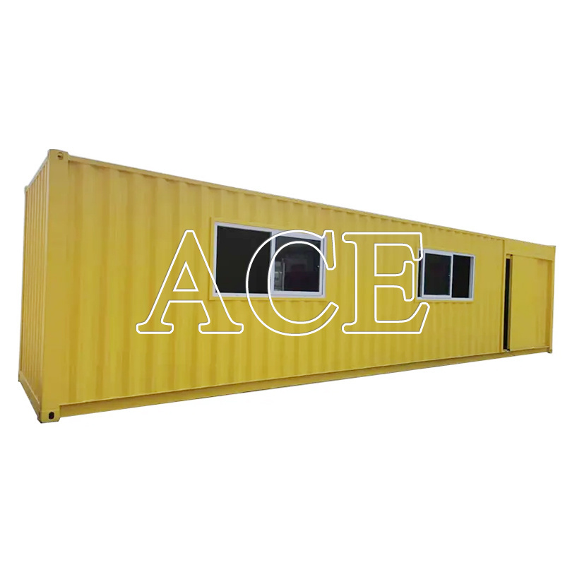 Sliding Side Door 40 Feet 40 foot Mobile and Portable Prefab Warehouse 40ft 40 ft Shipping Container Office