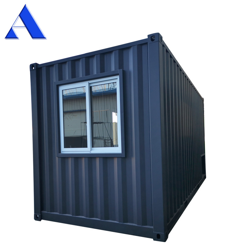 Portable and Movable Prefabricated 20 ft foot Length Shipping Containers Office 20ft Optional Bathroom and Toilet