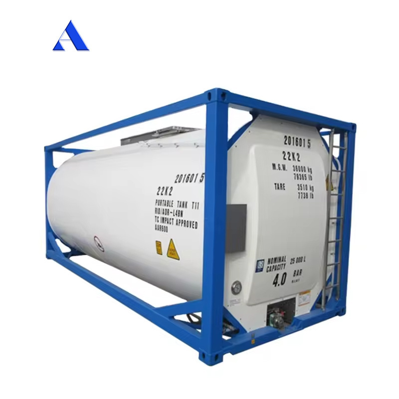 26000L Food Grade SS316L ASME Standard UN T11 ISO Tank Container 20ft Stock Price for Sale