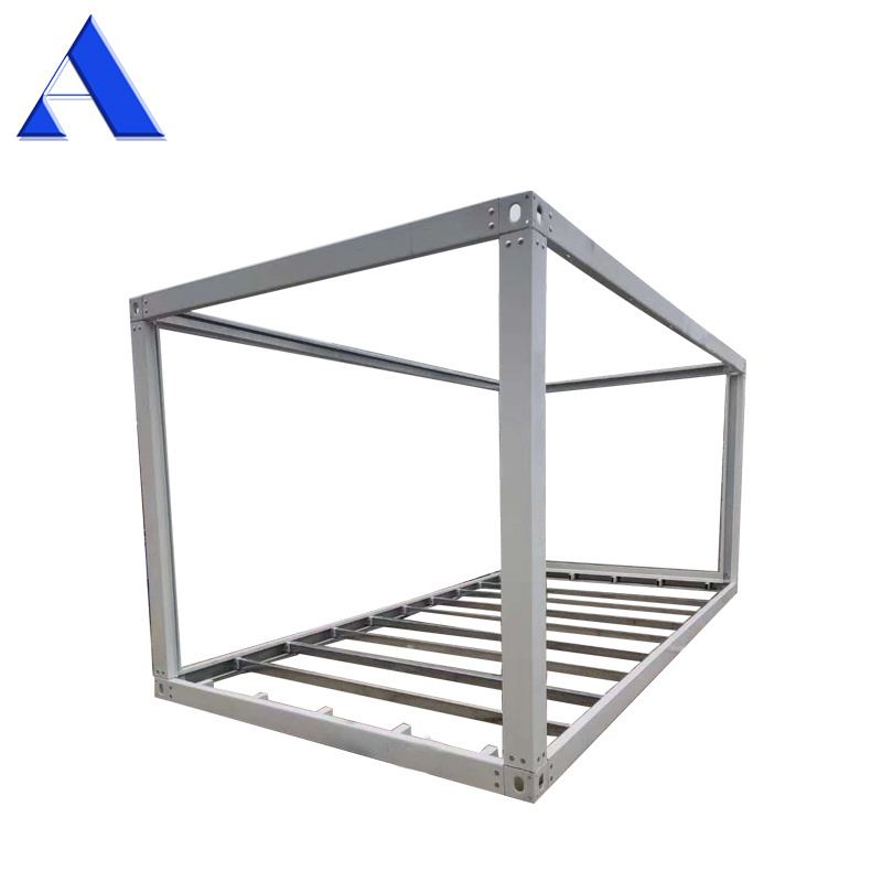 6 x 3 x 2.8 meter Flat Pack Galvanized Light Steel Prefab Shipping Container Steel Frame for Module House or Home