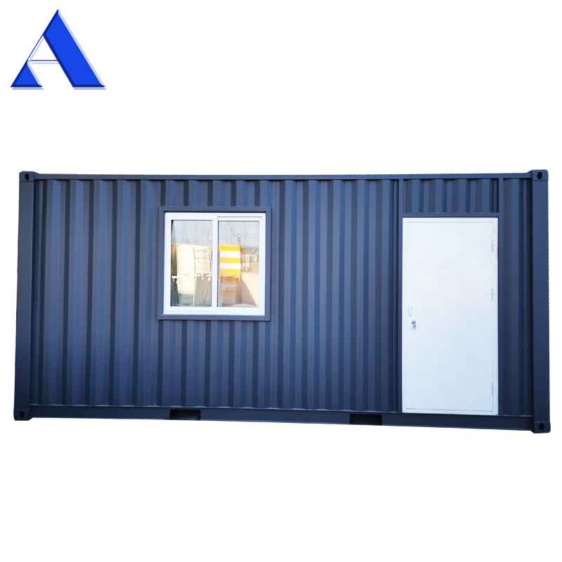 Portable and Movable Prefabricated 20 ft foot Length Shipping Containers Office 20ft Optional Bathroom and Toilet