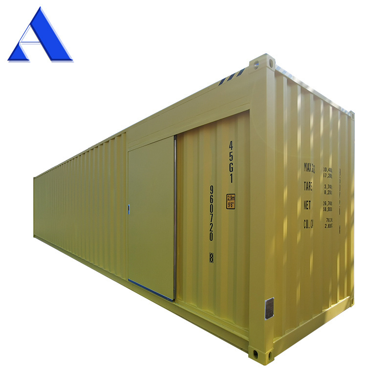 Sliding Side Door 40 Feet 40 foot Mobile and Portable Prefab Warehouse 40ft 40 ft Shipping Container Office