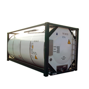 26000L UN IMDG T4 20ft ISO Fuel Tank Container to Transport Diesel and Gasoline