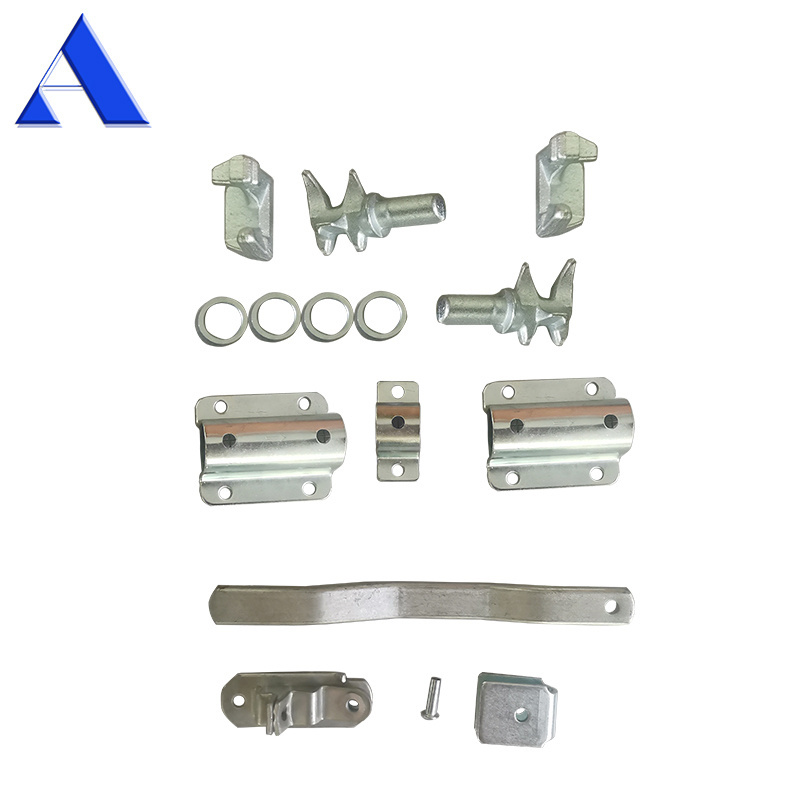 Galvanized ISO Forged or Flat Handle Gear Locking Parts Shipping Container Door Lock Set