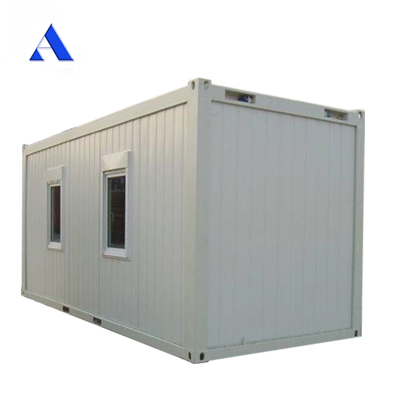 Portable and Movable Prefabricated 20 ft foot Length Shipping Containers Office 20ft Optional Bathroom and Toilet