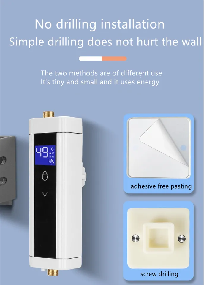 Popular high technology  3KW/6KW/8KW High Water Flow Tankless Water Heater,Instant Water Heater