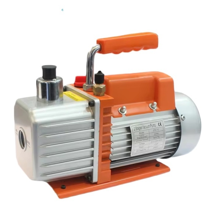 Wholesale 1/2HP 1720r/min auto air conditioner pump vacuum single stage hand air electric brake vacuum pump price low