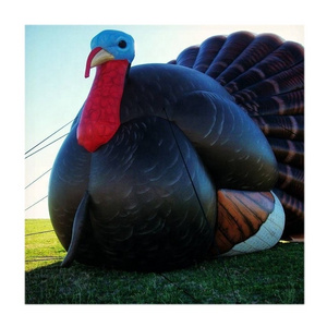 customized giant inflatable turkey cartoon balloon for Thanksgiving decoration