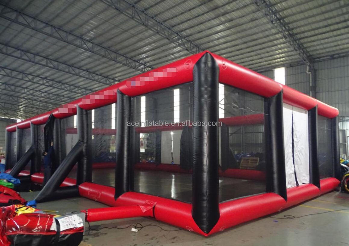 commercial customized Giant adult Outdoor sport game dodge ball sport fences Inflatable Dodgeball Arena