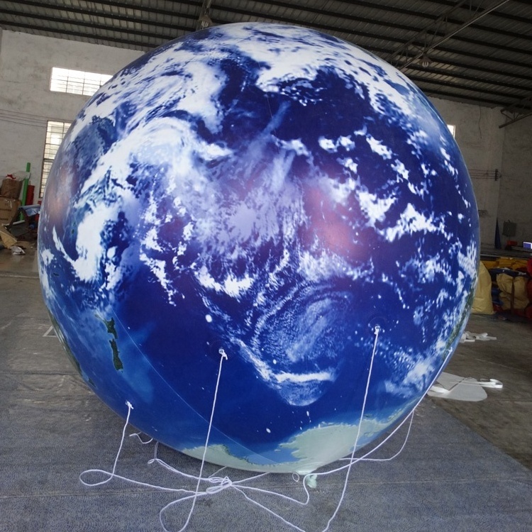 customized event decoration inflatable world globe inflatable planets decor ball giant Inflatable Earth Globe balloon