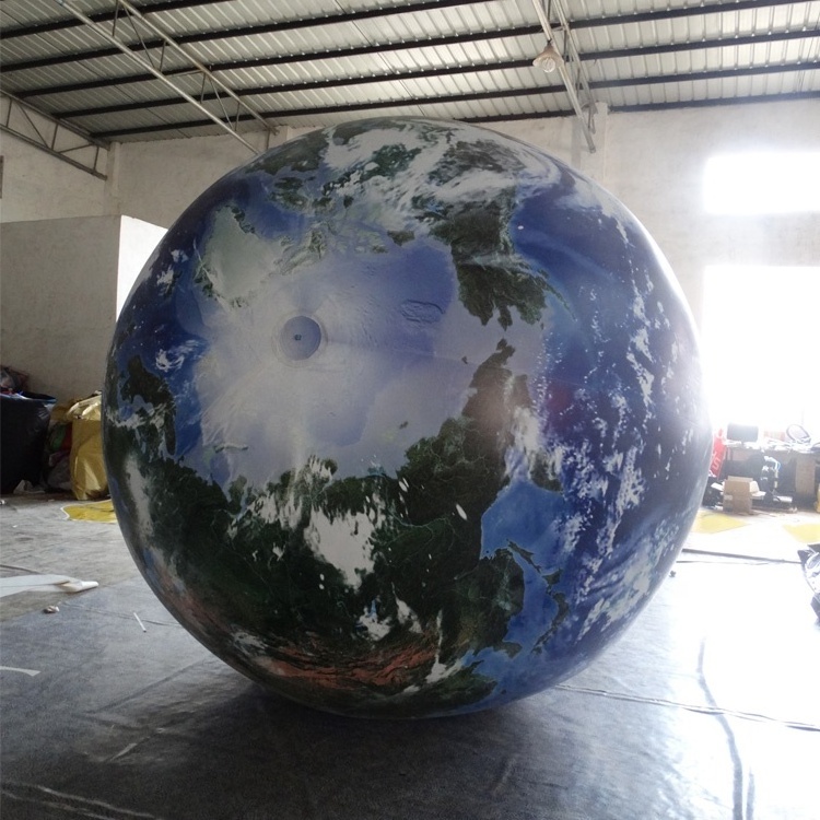 customized event decoration inflatable world globe inflatable planets decor ball giant Inflatable Earth Globe balloon