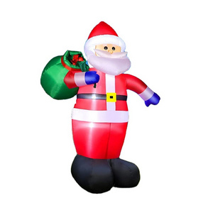 20ft giant Christmas inflatable Santa Claus for Xmas advertising inflables de navidad