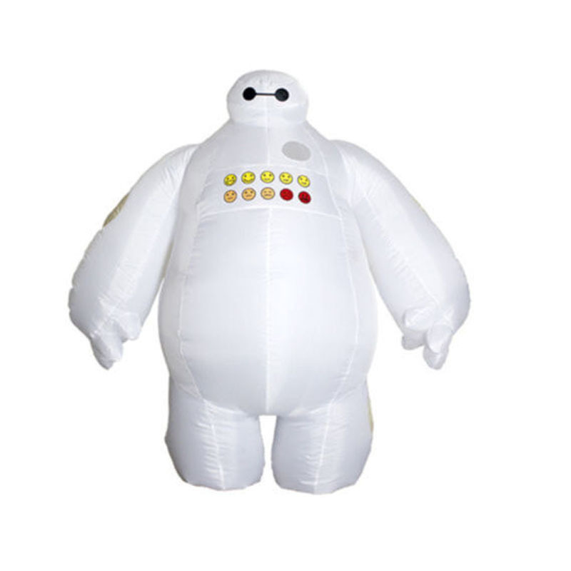 Halloween Inflatable Big Hero Moving Cartoon Cosplay Costume Adult Mascot Inflatable Baymax