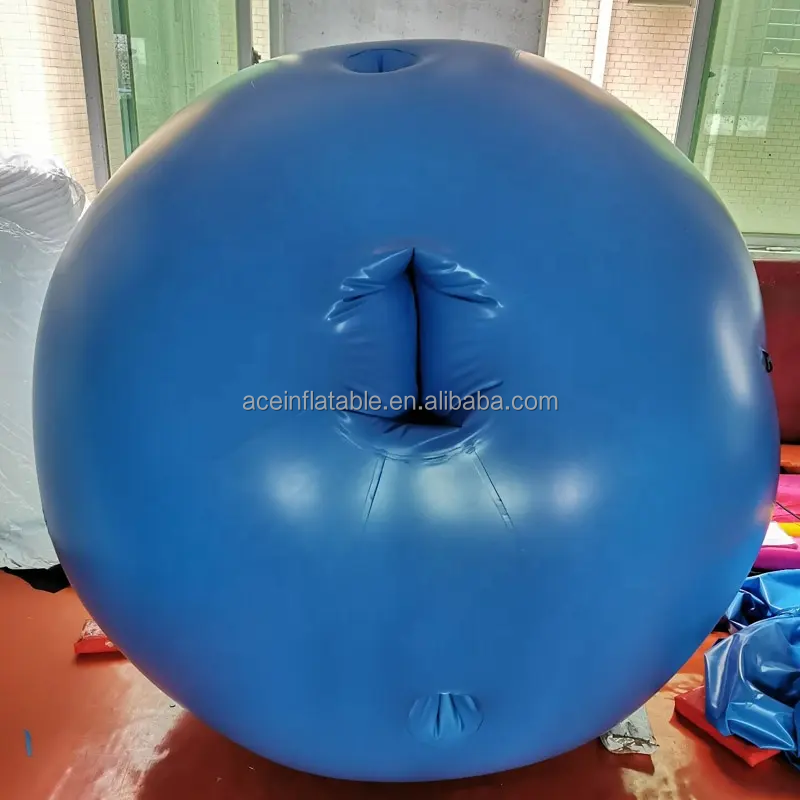 customized inflatable double layer pvc suit Inflatable Ball Game Suit blueberry inflation suit