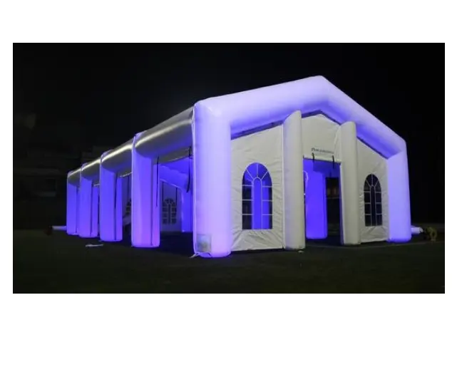 Inflatables House Structure Party Event LED Light Inflatable wedding marquee inflatable party tent