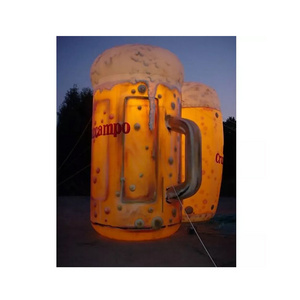 Giant customized Inflatable beer cup balloon for advertising