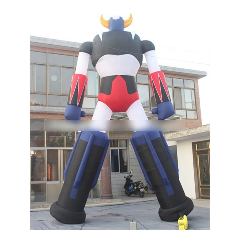 large customized inflatable Robot Statue character model events mascot inflatable grendizer balloon