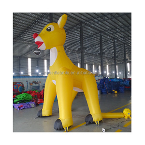 giant Xmas Oxford PVC advertising yard decoration blow up holiday Christmas dolls outdoor Inflatable Reindeer model balloon