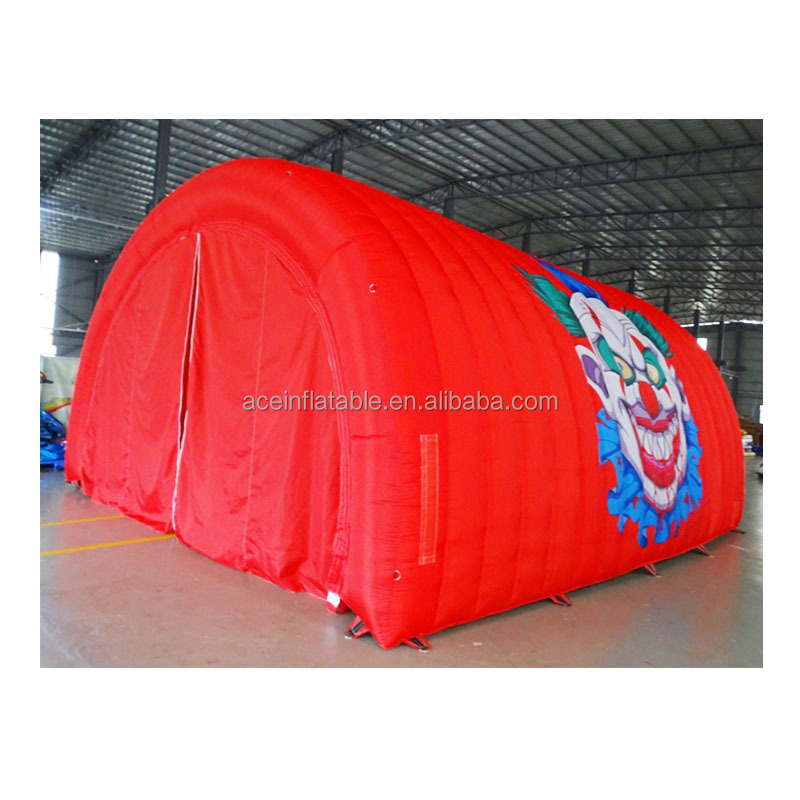 Customized portable car cover repair workshop wash shelter inflatable car garage tent